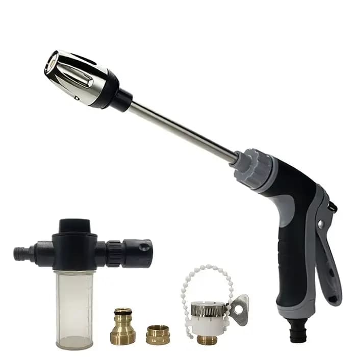 Pistolet à eau haute pression Portable, nettoyage du métal réglable, Machine de lavage de voiture, b