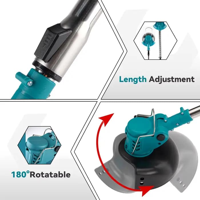 Tondeuse à gazon électrique 6 pouces 12000 tr/min