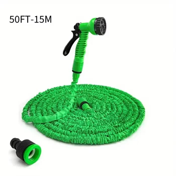 Tuyau d'arrosage magique extensible pour jardin domestique, tuyau flexible réglable en caoutchouc