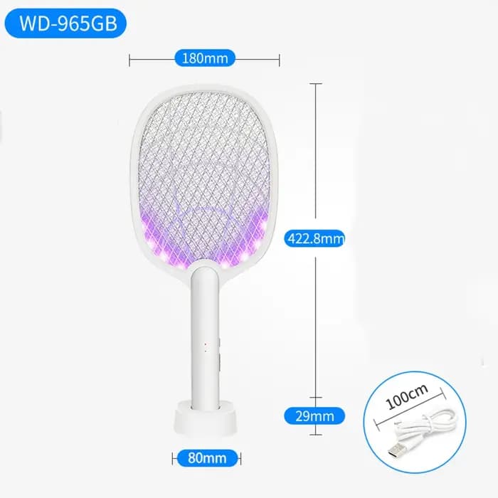 Lampe anti-moustique électrique pliable