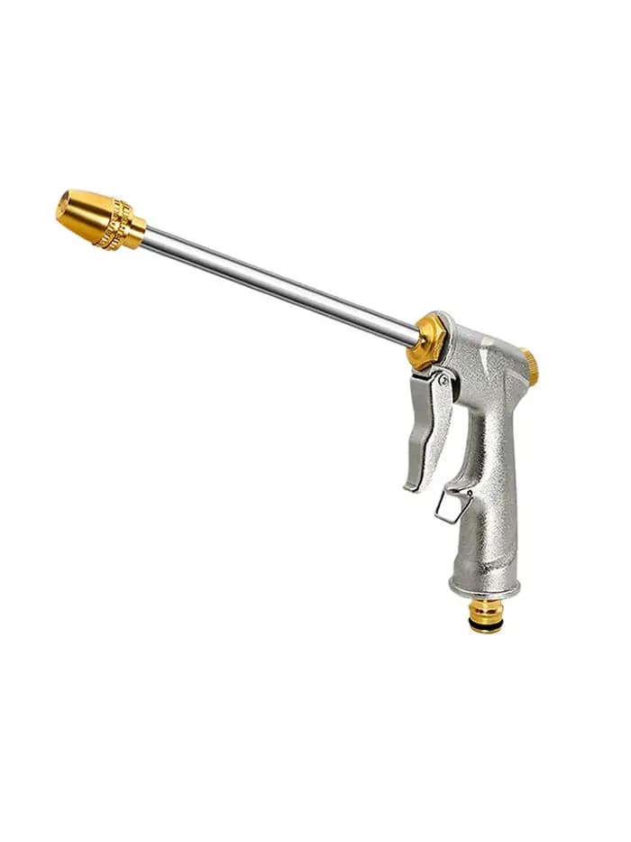 Pistolet pulvérisateur de jardin haute pression réglable avec buse en laiton robuste pour arrosage des plantes et nettoy