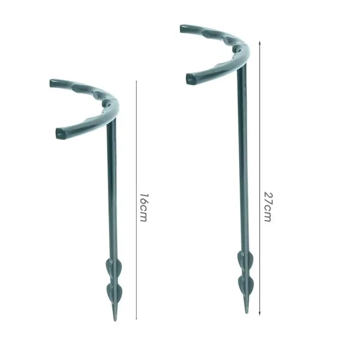 Support de Pile pour plantes, cadre demi-cercle, Support de tige fixe, Arrangement de jardinage, Sup