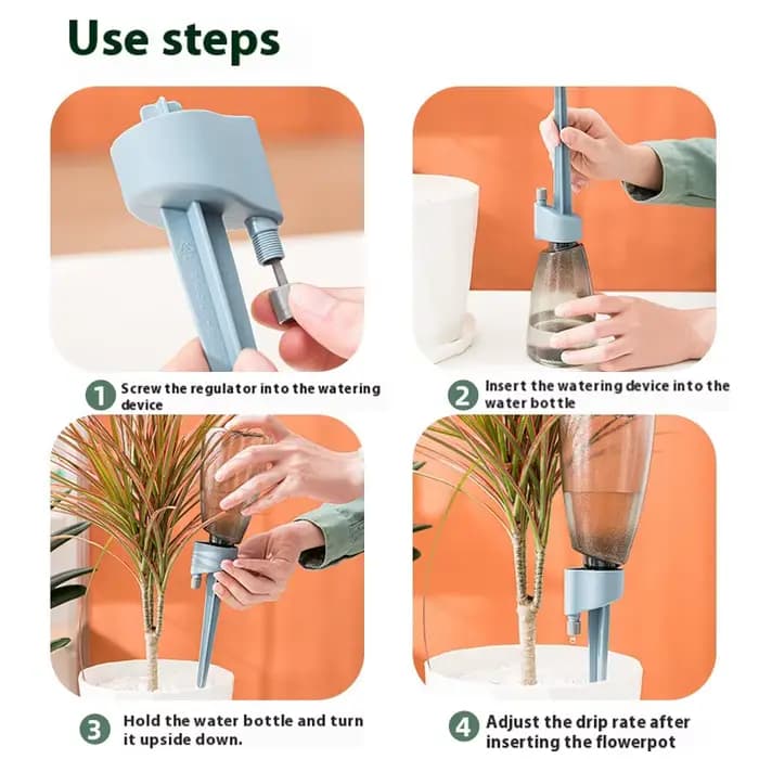 Nouveau dispositif d'arrosage automatique de fleurs
