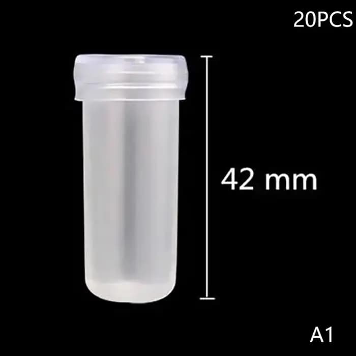 Tube de nutrition de fleurs fraîches en plastique avec bouchon