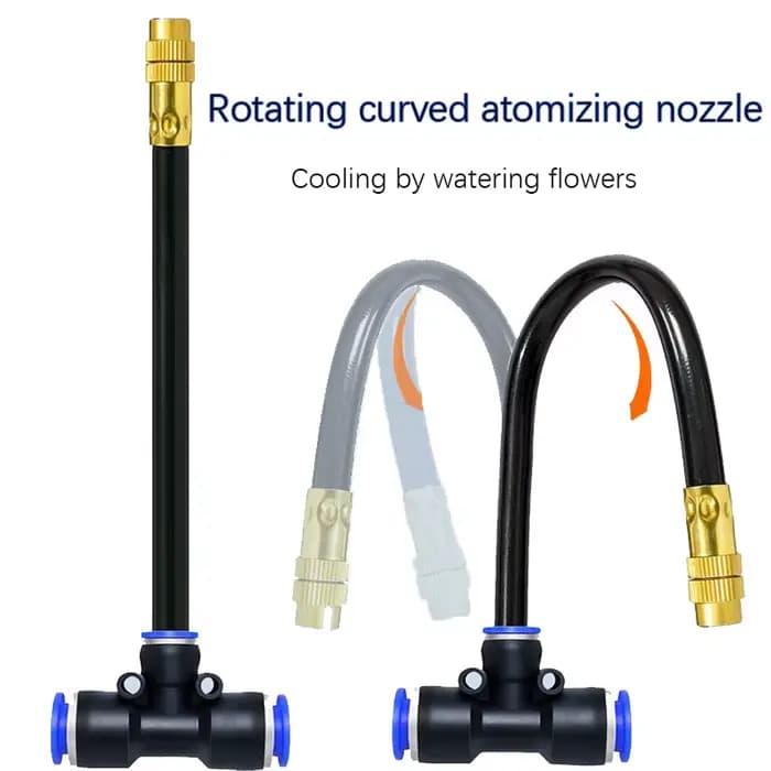 Kit d'arrosage d'irrigation automatique universel 5-20M, buse rotative en cuivre, Kits d'arrosage pa
