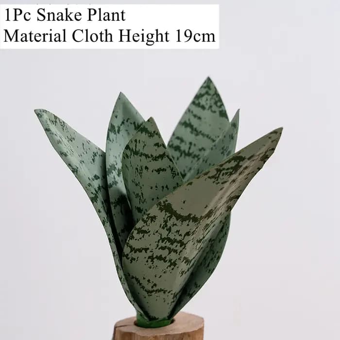 Plante Serpent Artificielle pour Décoration Intérieure