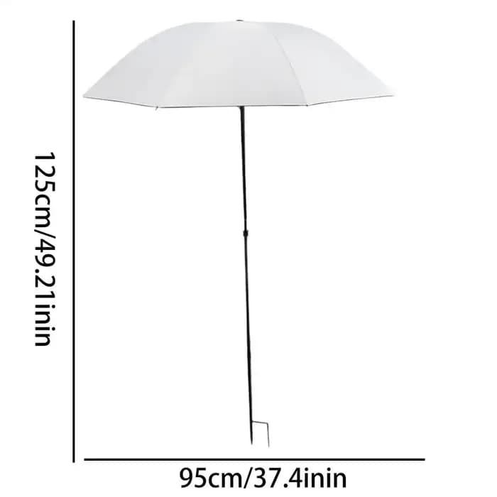 Parasol pour plantes avec piquet métallique