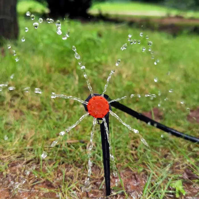 OASIS-Micro tuyau d'arrosage de jardin en PVC, tube d'irrigation goutte à goutte, arroseur, 100 en e