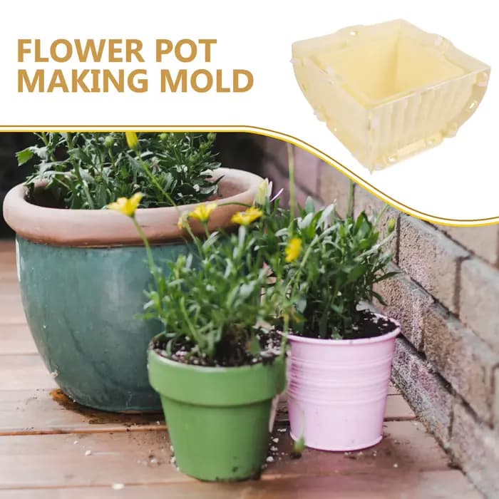 Moule épaissi pour pot de fleurs en plastique