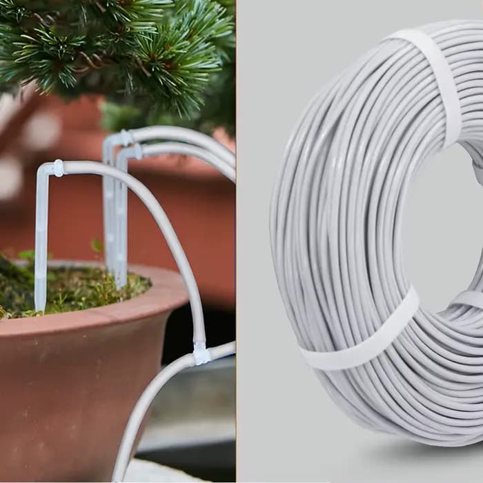 Tuyau d'irrigation goutte à goutte KrasnoPVC 2 couches, tuyau d'arrosage de jardin extérieur, intéri
