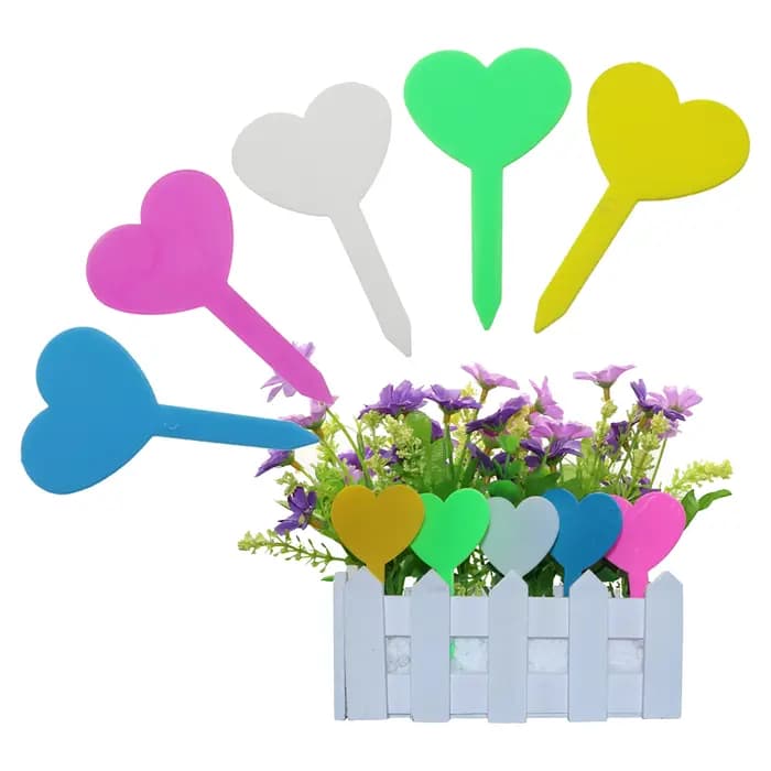 Outil de Classification et de Marquage de Plantes en Forme de Cœur, Signes d'Identification de Fleur
