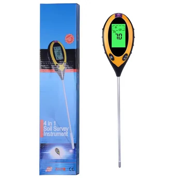 Testeur de pH du sol, testeur d'humidité du sol