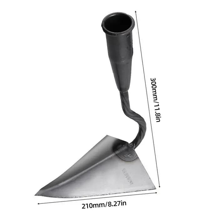 Houe de sol triangulaire pour la plantation de légumes domestiques