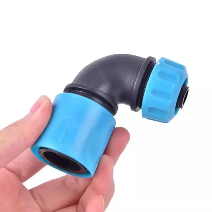 Connecteur d'eau de jardin 1/2 ", Joint de robinet coudé, raccords de tuyaux en plastique, tuyau d'i