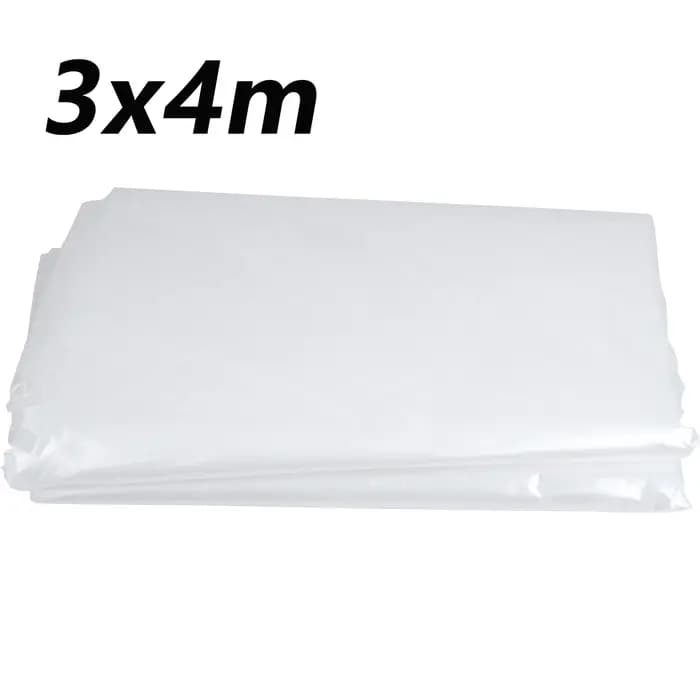 Protection contre le froid pour plantes, feuille de plastique transparent en polyéthylène, couverture de jardin pour serre, protège du vent et des imperfections