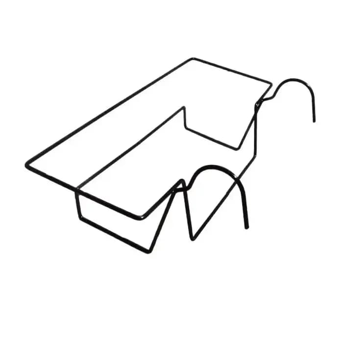 Support rectangulaire suspendu pour pots de fleurs