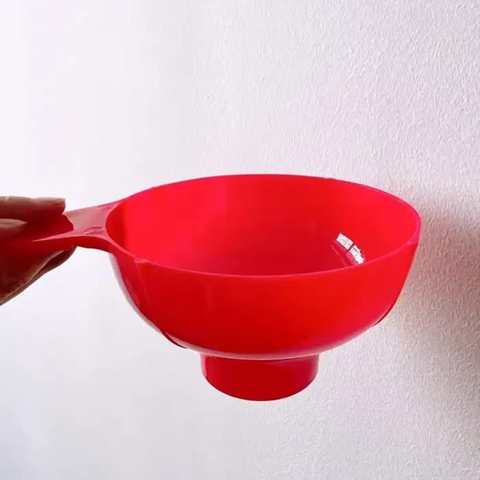 Entonnoir à large bouche pour pots de conserve de pinte, entonnoir en plastique, conception polyvalente pour un verser facile