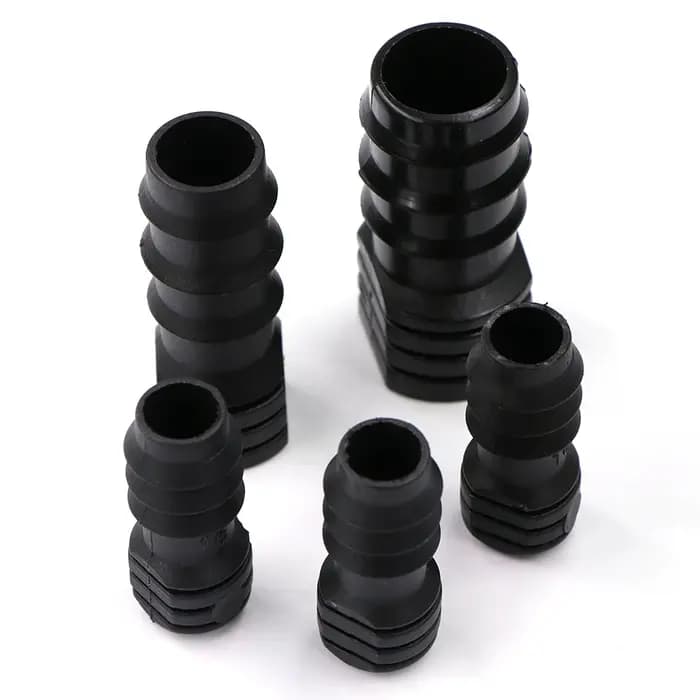 Bouchons de capuchon barbelé pour tuyau d'arrosage, système de micro d'argile, connecteur de tuyau d