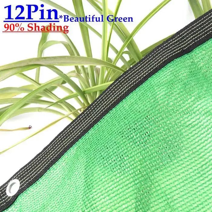 Filet pare-soleil vert Anti UV HDPE 3 ~ 12 broches, auvent de gazébo extérieur, maille d'ombrage, se