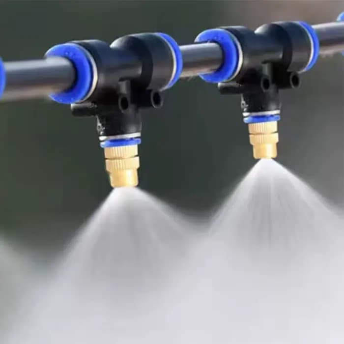 Système d'arrosage de buse d'atomisation en laiton de tuyau de 30-5M 5/8mm pour le refroidissement p