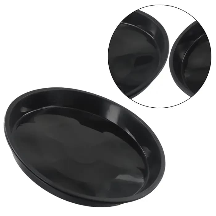 Soucoupe pour plantes rondes en plastique, 2 pièces, 4/6/7/8/10 pouces, plateaux pour pots de fleurs