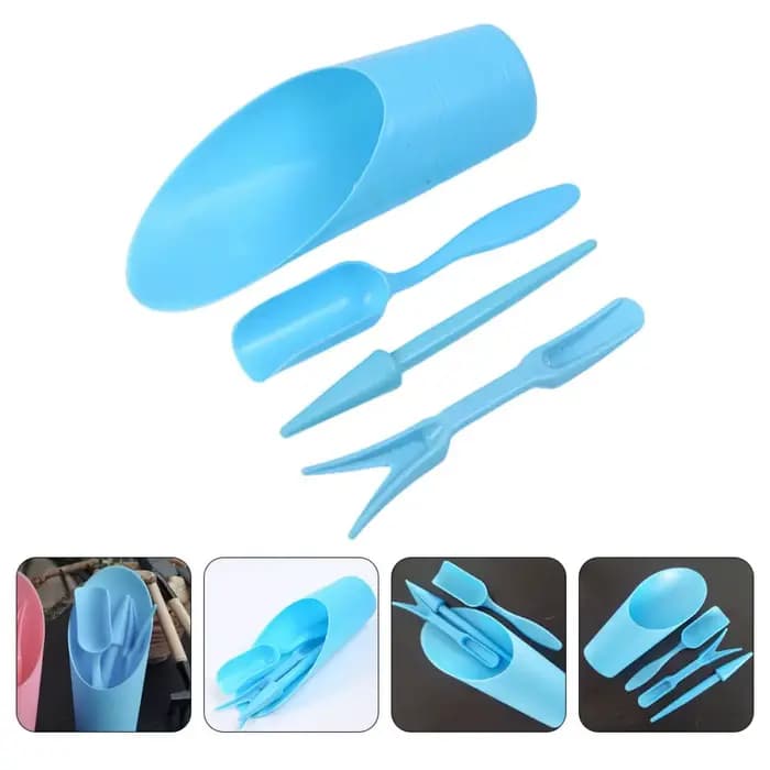 4 pièces/ensemble, pelle à seau en plastique Durable, cylindre de culture en pot, plante à viande, p