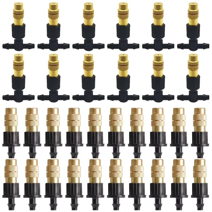 10 pièces 4/7PVC système de refroidissement par brumisation extérieure arrosage de jardin arrosage 1
