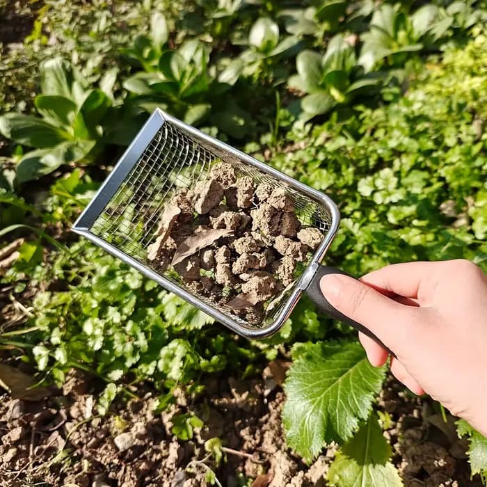 Paquet de 2 tamis de sol de jardinage avec poignée