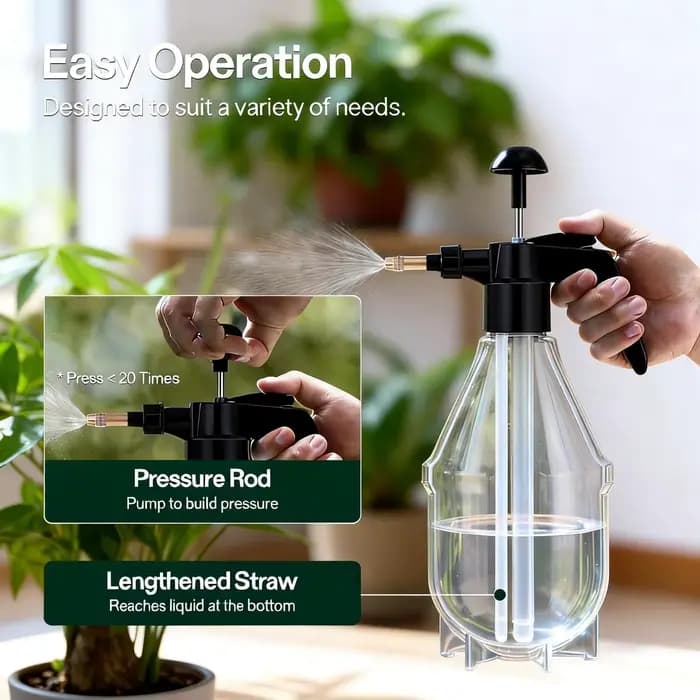 Arrosoir et pulvérisateur à pression d'air pour jardin