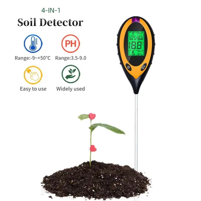 Testeur d'humidité du sol 2 en 1 /4 en 1