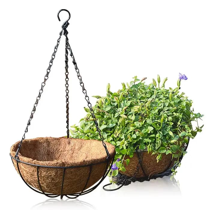 Face Basket AMP en métal noir, Garden Products