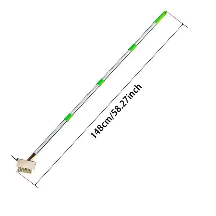 Brosse de désherbage en acier inoxydable