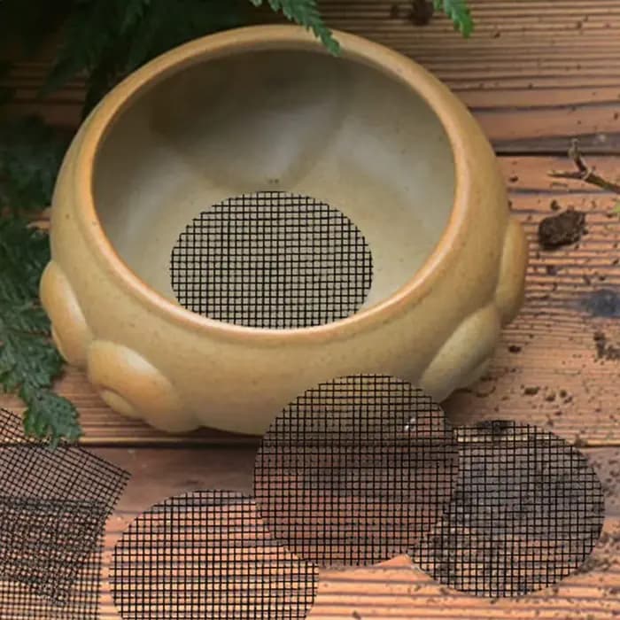 Grilles de drainage rectangulaires pour pots de fleurs