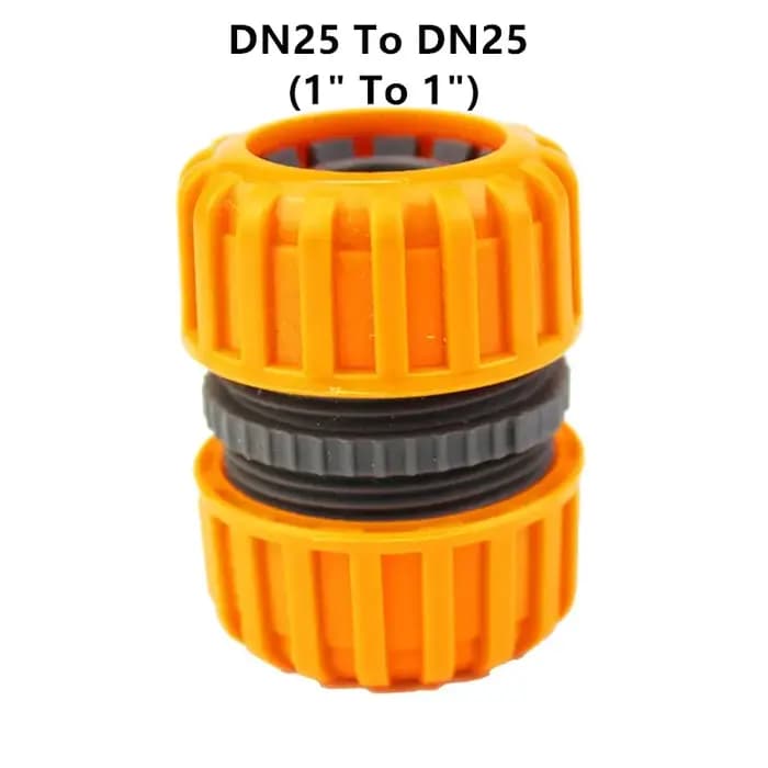 Raccord de tuyau d'arrosage 1/2'' 3/4'' 1'' - Connecteur de coupure d'eau pour tuyaux de 12mm 19mm 25mm - Joint de réparation pour irrigation