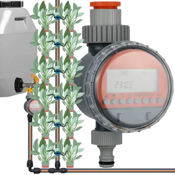 KESLA-Valve à Bille d'Irrigation existent LCD Contrôleur Électronique, Minuterie pour l'Eau Précieus
