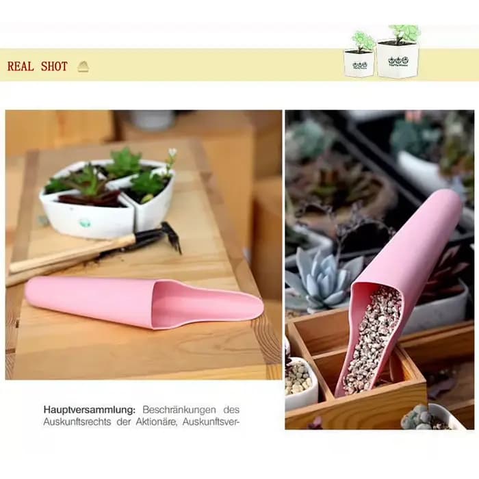 Outils de jardinage Pelle à sol Cultivation, Utilitaire Pelle à vecen plastique, Pelle succulente de style japonais, Nouveau seau en plastique E27