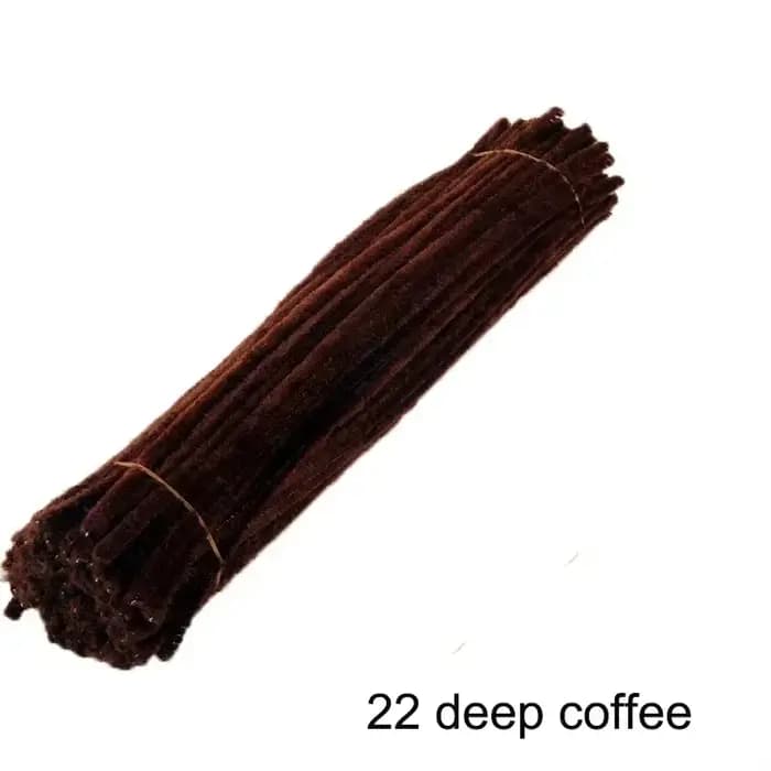 100/50 pièces tiges de Chenille en vrac 22 couleurs tiges de nettoyage de tuyaux de Chenille projets d'art et d'artisanat pour enfants et décorations (6 mm x 12 pouces)