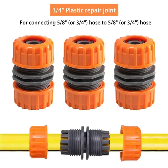 Kit de réparation de tuyau d'arrosage étanche 3 pièces