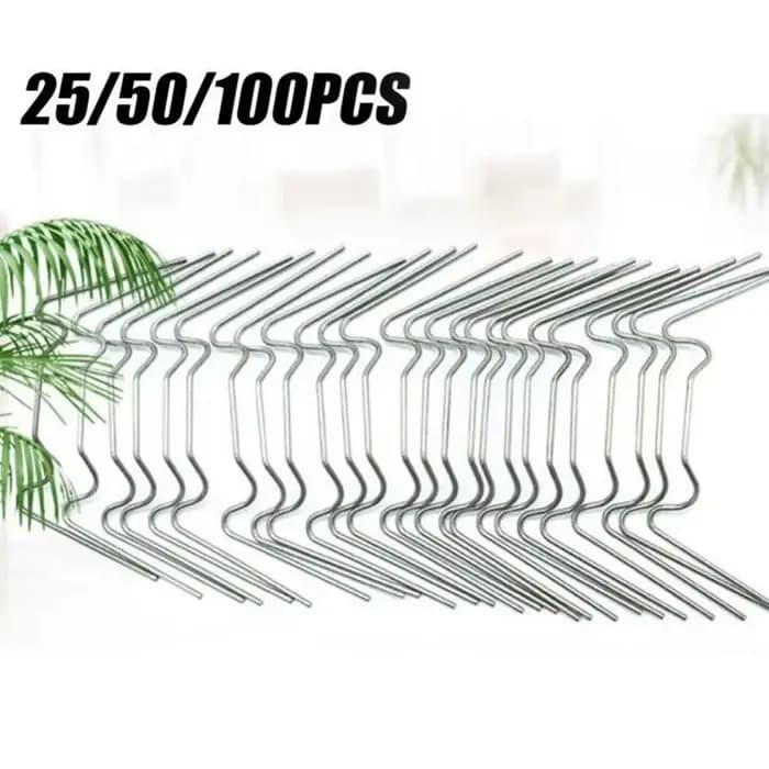Pinces pour verre de serre, Clip de fil en acier, Type de fixation, Clips pour panneau, fil en W