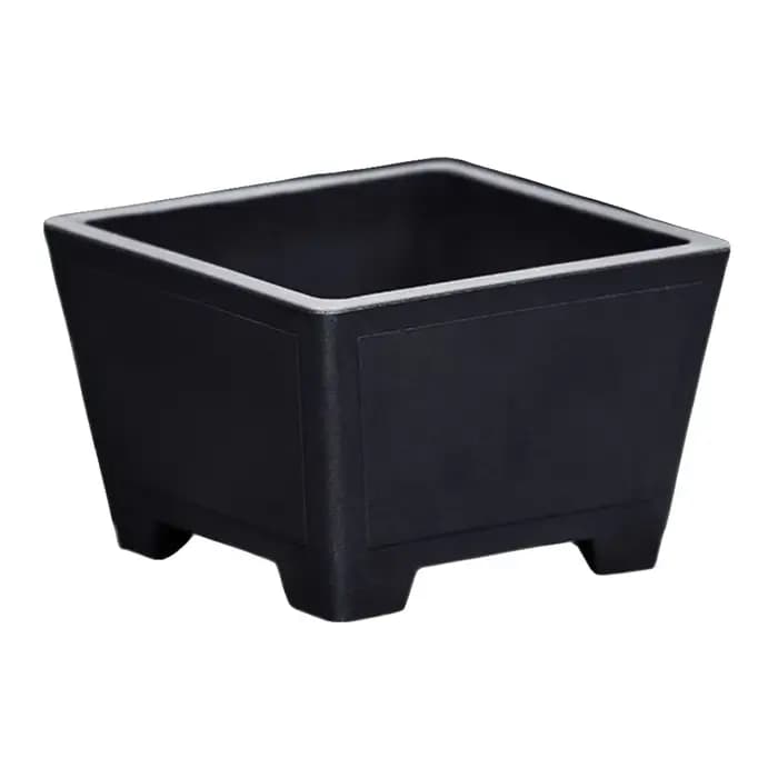 Pot de fleur en argile violette, simple et coloré, pour plantes succulentes, bonsaï, optique durable, support pour jardinage