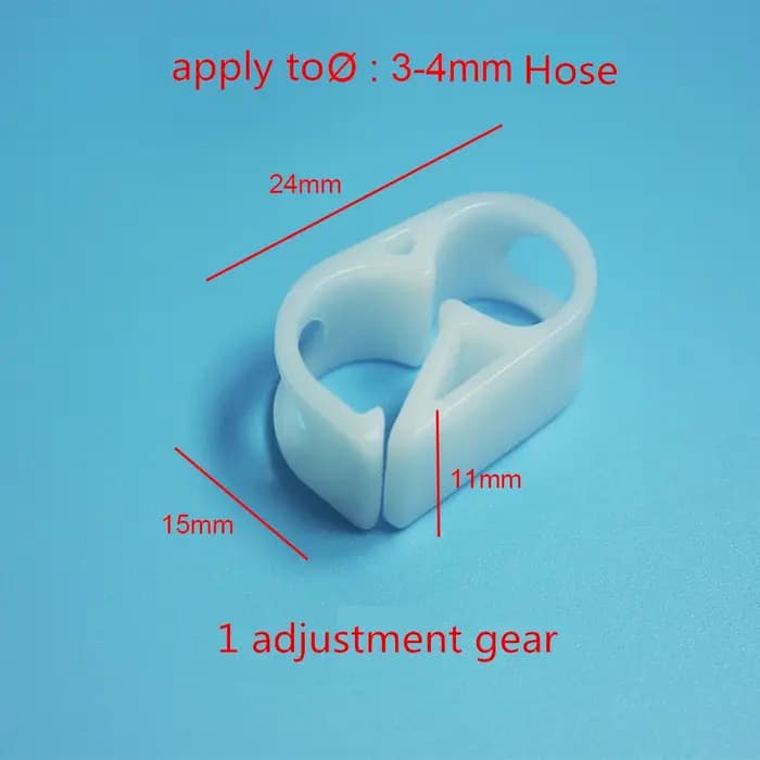 Collier de serrage en plastique Robert pour tuyau