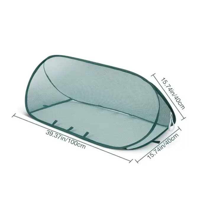 1 ensemble de couvertures triangulaires vertes pour plantes de jardin