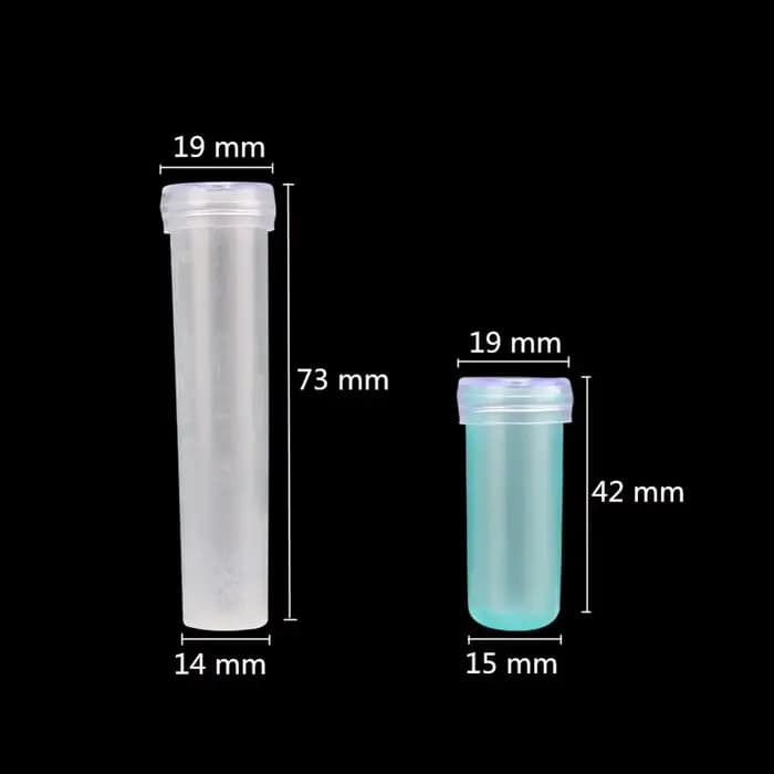 Tube de conservation des fleurs fraîches, 50 pièces, 4.2cm/7.3cm, Tube de Nutrition des plantes en p