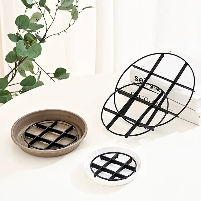 Lot de 10 soucoupes en plastique anti-moisissure pour pots de fleurs