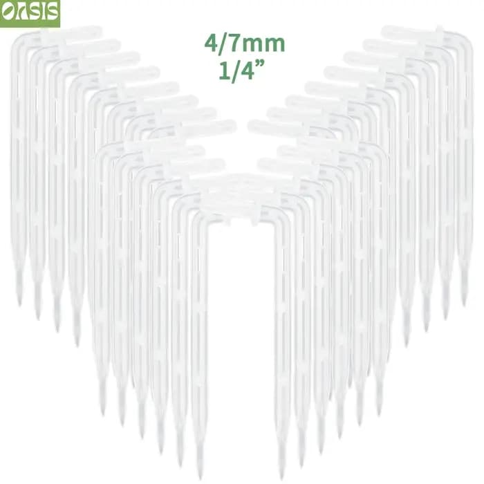 OASIS-Micro Irrigation de Jardin, Flèche de Courbure Transparente, Goutteur de Tuyau, Émetteur de Go