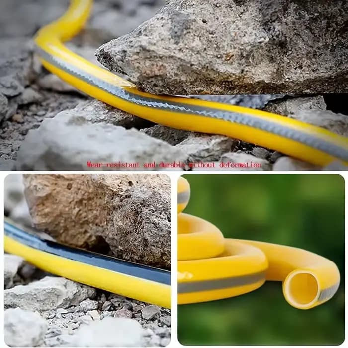 Tuyau d'arrosage en caoutchouc robuste de 5/10/20 m – Résistant aux rayures et à l'usure
