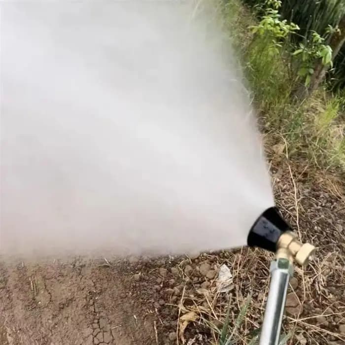 Buse réglable en laiton/alliage, buse d'atomisation agricole, tourbillon noir, tête d'arrosage agric