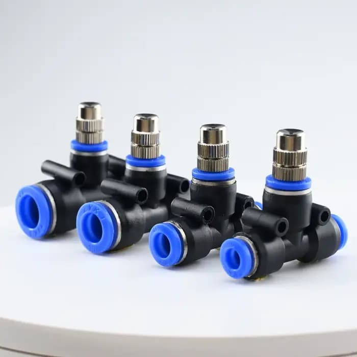 Kits d'atomisation de pulvérisateur en cuivre réglables, buses de 6 à 12MM de diamètre extérieur + c