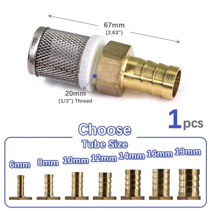 Adaptateur de tuyau pagode en laiton