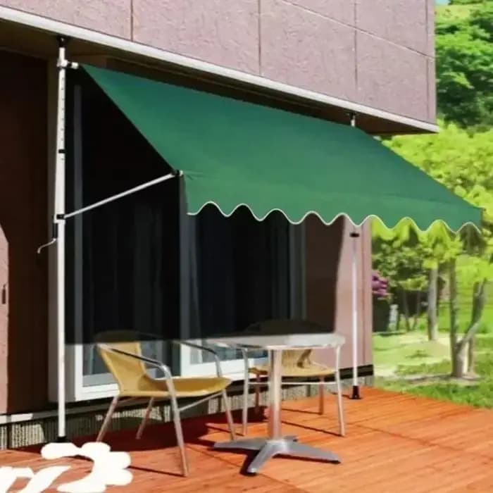 Parasol de terrasse pliable et rétractable